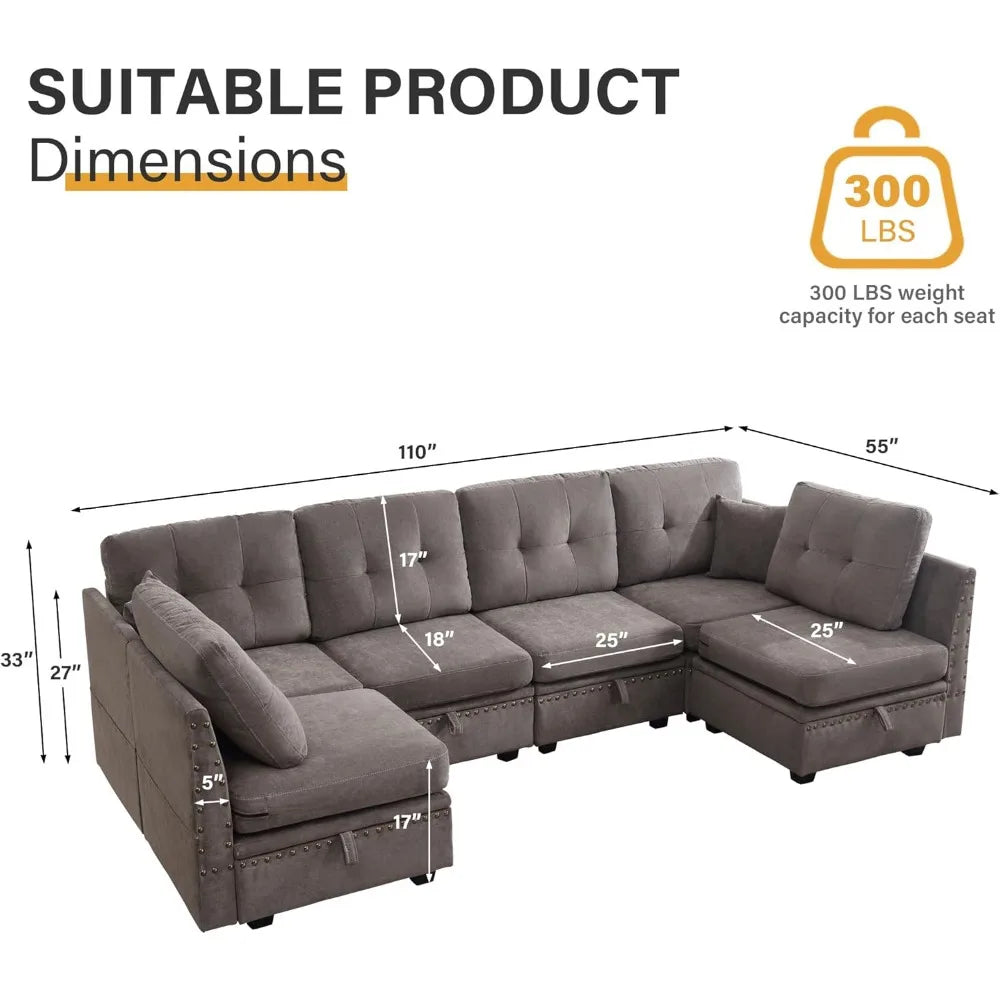 Custom Comfort Modular Sectional – Build Your Perfect Layout