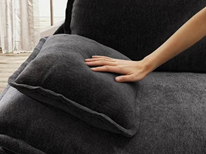 Ultra-Plush Deep Seat Cloud Loveseat – Modern Cozy Sofa with Memory Foam Comfort