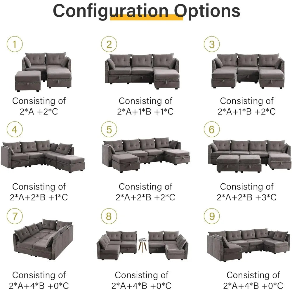 Custom Comfort Modular Sectional – Build Your Perfect Layout