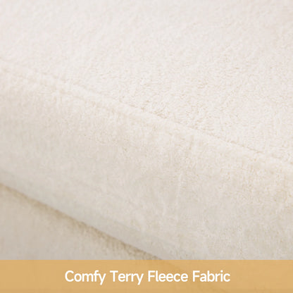Convertible L-Shaped Sleeper Sofa with Storage Chaise, Stain-Resistant Fabric & Pet-Friendly Design