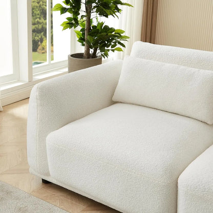 Luxury Modern Modular Bouclé Sectional Sofa – Flexible Layout, Deep Comfort & Stylish Design