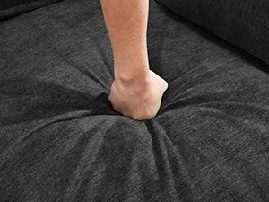 Ultra-Plush Deep Seat Cloud Loveseat – Modern Cozy Sofa with Memory Foam Comfort